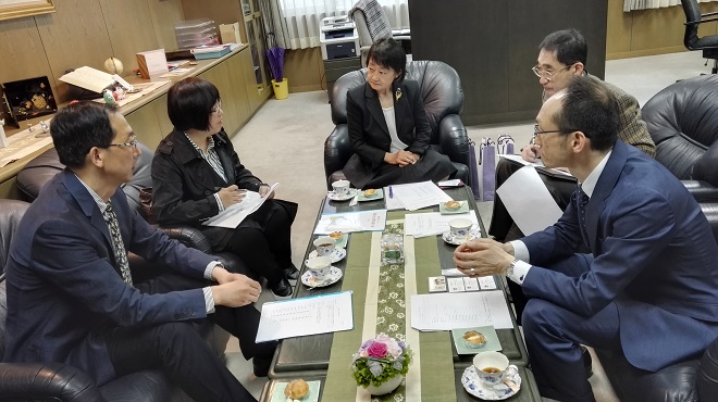 leyu(中国)代表团赴日本高校交流访问