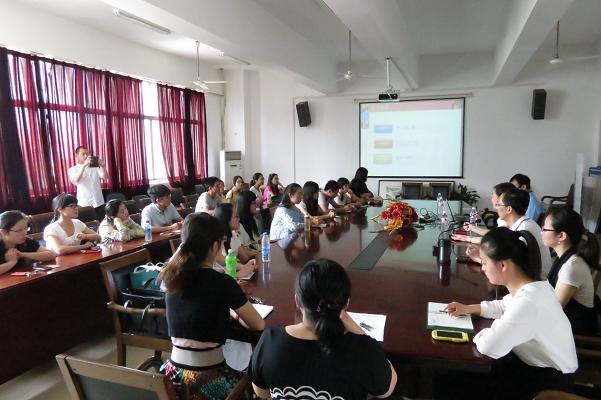 leyu(中国)举办北京外国语大学2014年暑期夏令营宣讲会